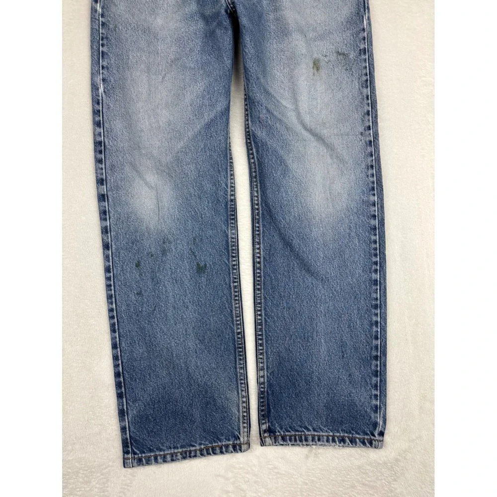 Levi's 505 Men's 35x30 Vintage **Tag Verified w/pics** jeans Blue Faded Denim